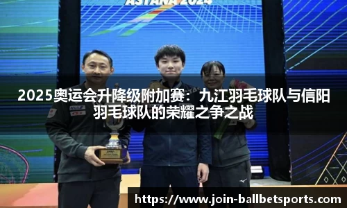 2025奥运会升降级附加赛：九江羽毛球队与信阳羽毛球队的荣耀之争之战